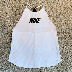 Nike White Tank Women’s Size Medium